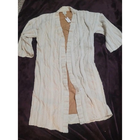 Anthropologie‎ Kimono Ollari Renee Duster Sweater Coat Jacket Cream Small NWT - Picture 5 of 12